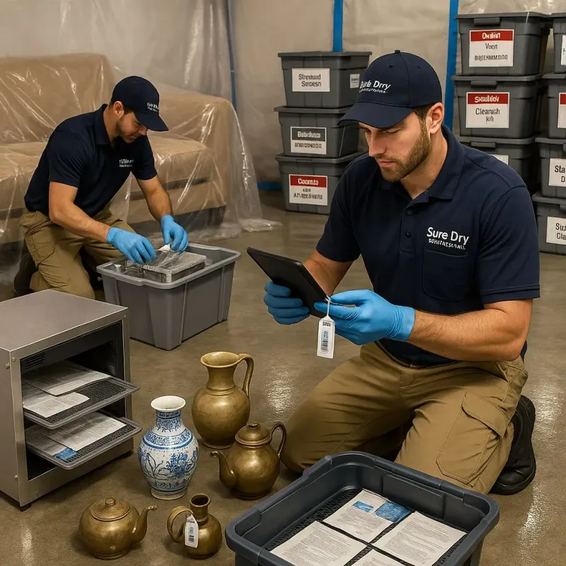 Content Protection and Restoration process in Experiment, GA